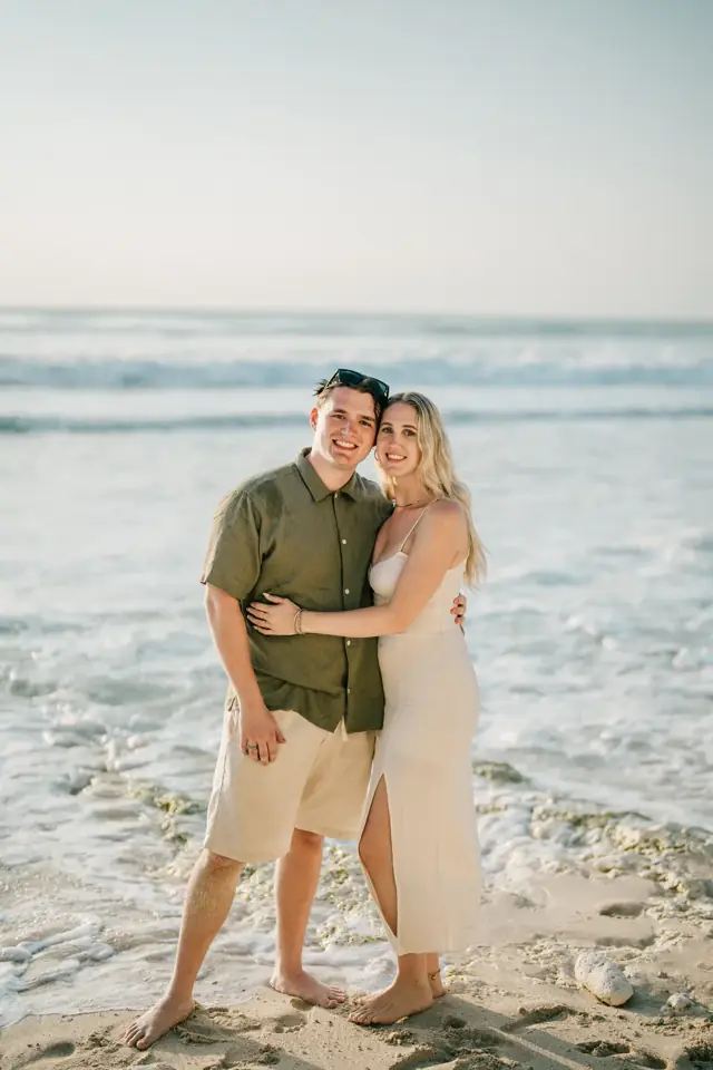 Bali beach proposal story