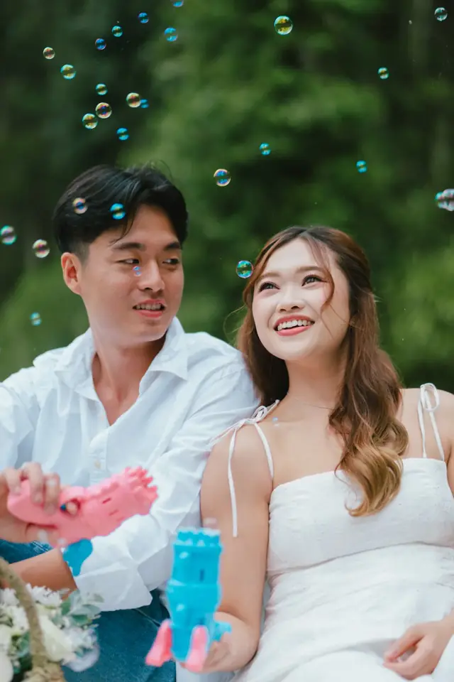 Bali couple picnic photoshoot